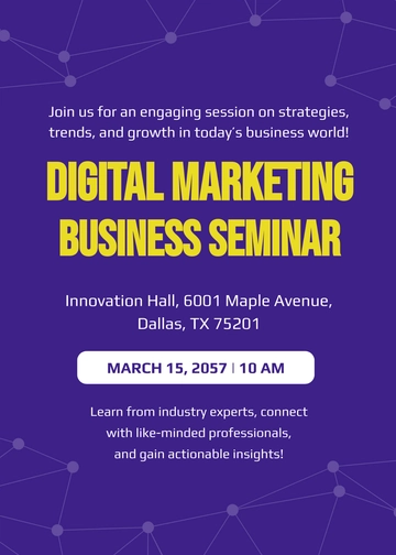 Free Business Event Invitation Background Template to Edit Online