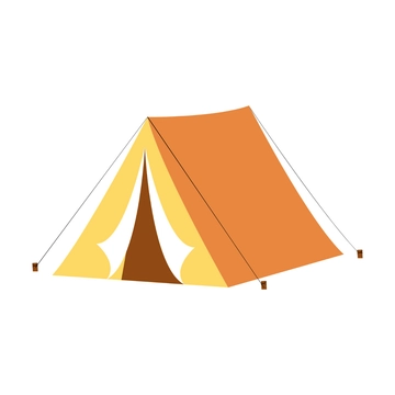 Free Camping Tent Clipart to Edit Online