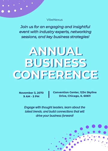 Free Minimalist Business Event Invitation Template to Edit Online