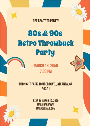 Free Vintage Style Invitation Template to Edit Online
