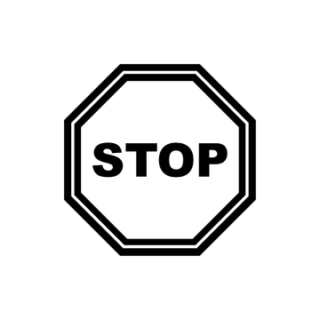 Free Transparent Stop Sign Clipart to Edit Online