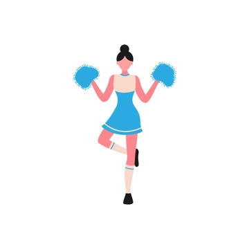 Free Cheerleader Clipart to Edit Online
