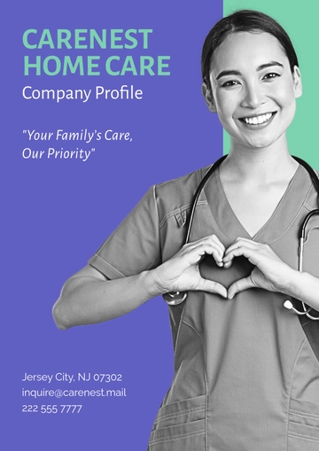 Free Company Profile Cover Design Template to Edit Online