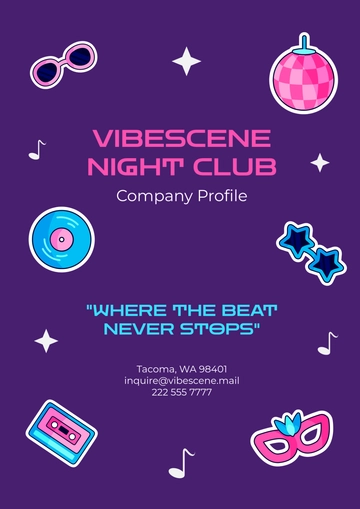 Free Customizable Company Profile Template to Edit Online