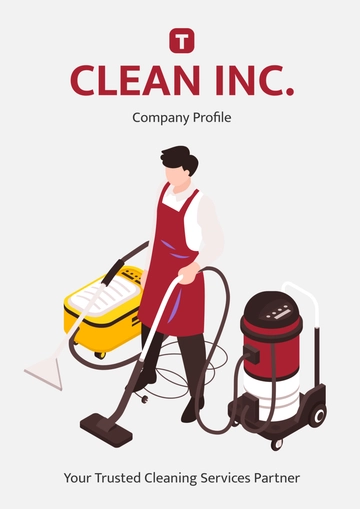 Free Infographic Company Profile Template to Edit Online