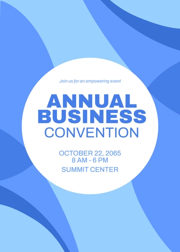 Free Professional Business Event Invitation Template to Edit Online