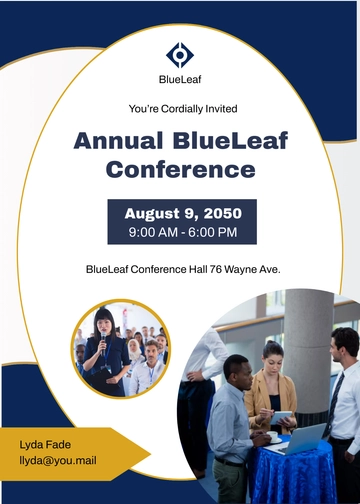 Free Company Invitation Template to Edit Online