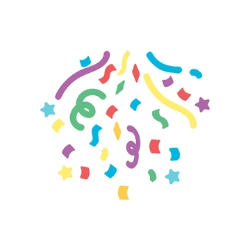 Free Confetti Clipart to Edit Online
