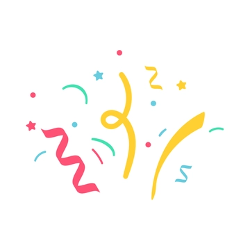 Free Simple Confetti Clipart to Edit Online
