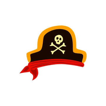 Free Pirate Hat Clipart to Edit Online