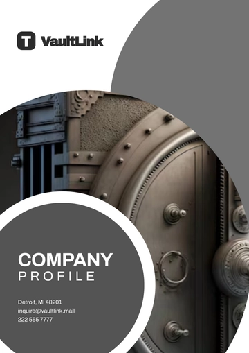 Free Business Company Profile Template to Edit Online