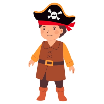 Free Simple Pirate Clipart to Edit Online