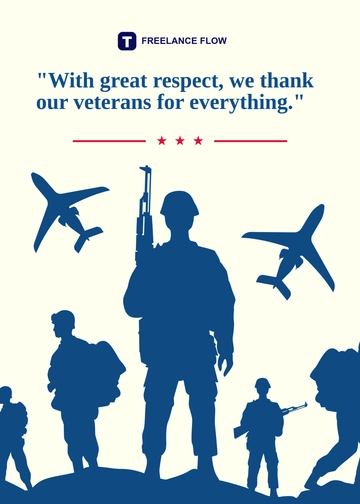 Free Veterans Day Wishes 2025 Template to Edit Online