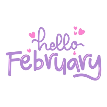 Free Cute February Clipart to Edit Online