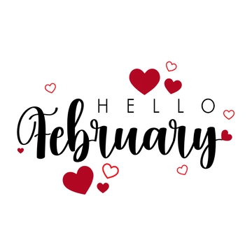 Free Transparent February Clipart to Edit Online