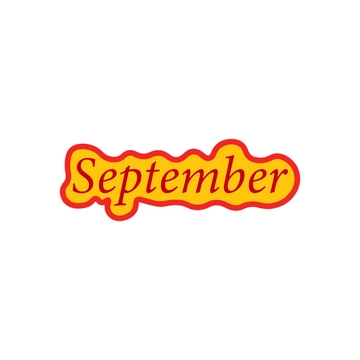 Free Simple September Clipart to Edit Online
