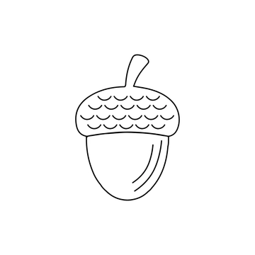 Free Acorn Outline Clipart to Edit Online Free Acorn Outline Clipart to Edit Online