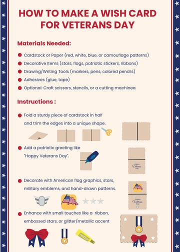 Free How to Wish a Veteran Happy Veterans Day? Template to Edit Online