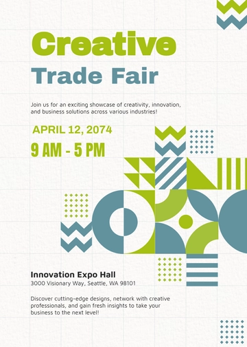 Free Creative Business Event Invitation Template to Edit Online