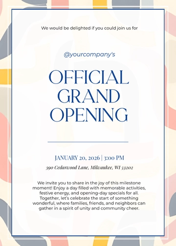 Free Beauty Parlor Grand Opening Invitation Template to Edit Online