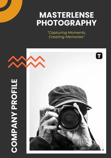 Free Company Profile Pitch Deck Template to Edit Online