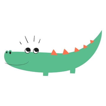 Free Simple Alligator Clipart to Edit Online Free Simple Alligator Clipart to Edit Online
