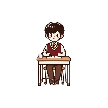 Free School Student Clipart to Edit Online
