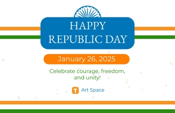 Free Indian Republic Day 2025 Template to Edit Online