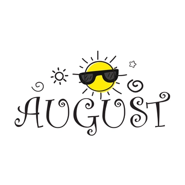 Free August Sunshine Clipart to Edit Online