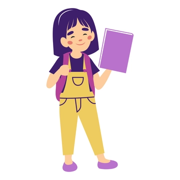 Free Colorful Student Clipart to Edit Online