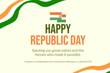 Free Republic Day Business Banner Template to Edit Online Free Republic Day Business Banner Template to Edit Online