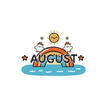 Free August Holiday Clipart to Edit Online
