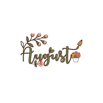 Free August Seasonal Clipart to Edit Online