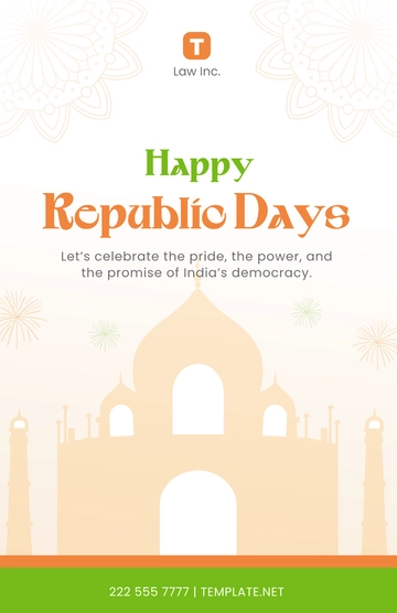 Free Republic Day Poster Design Template to Edit Online Free Republic Day Poster Design Template to Edit Online