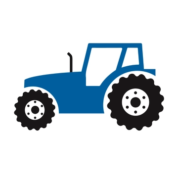 Free Simple Tractor Clipart to Edit Online