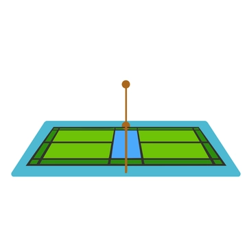 Free Pickleball Court Clipart to Edit Online