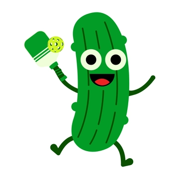 Free Cartoon Pickleball Clipart to Edit Online