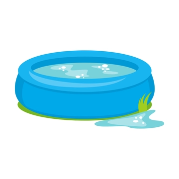 Free Inflatable Pool Clipart to Edit Online