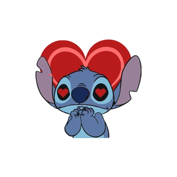 Free Stitch with Heart Clipart to Edit Online