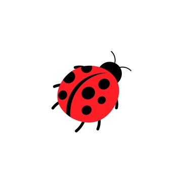 Free Small Ladybug Clipart to Edit Online
