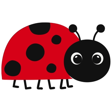 Free Simple Ladybug Clipart to Edit Online