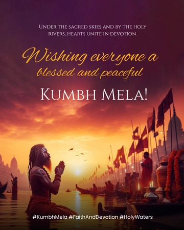 Free Kumbh Mela Instagram Post Template to Edit Online Free Kumbh Mela Instagram Post Template to Edit Online