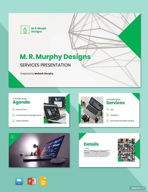 Freelance Designer Presentation Template