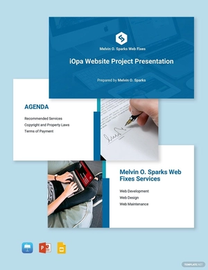 Freelance Project Presentation Template