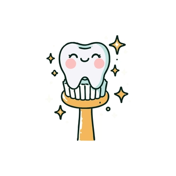 Free Simple Brush Teeth Clipart to Edit Online