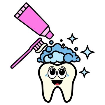 Free Funny Brush Teeth Clipart to Edit Online