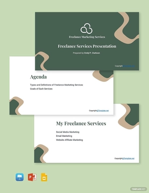 Freelance Presentation Template