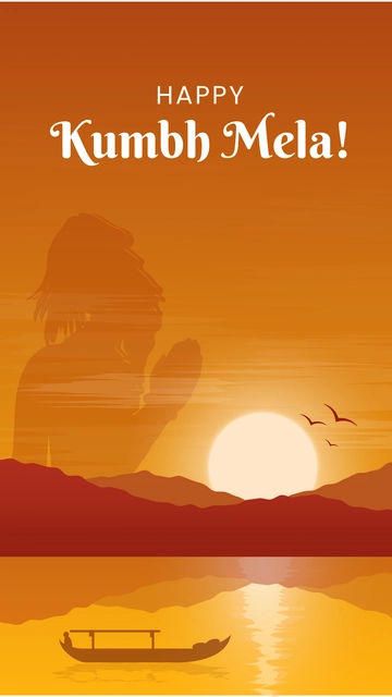 Free Happy Kumbh Mela Wallpaper Template to Edit Online Free Happy Kumbh Mela Wallpaper Template to Edit Online