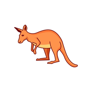 Free Kangaroo Clipart to Edit Online
