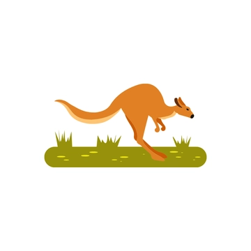 Free Cartoon Kangaroo Clipart to Edit Online